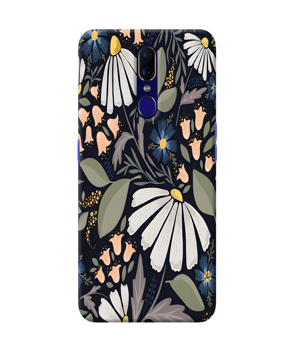 Flowers Art Oppo F11 Back Cover