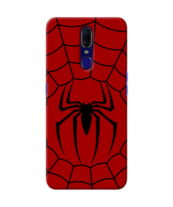 Spiderman Web Oppo F11 Real 4D Back Cover