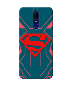 Superman Techno Oppo F11 Real 4D Back Cover