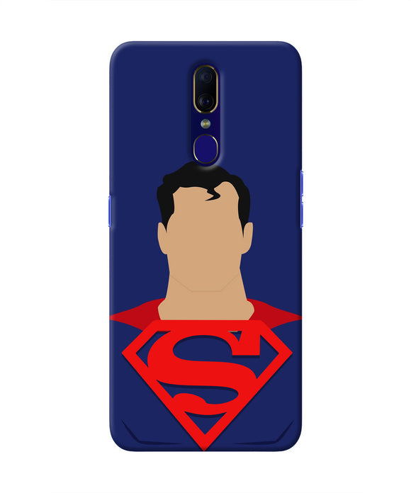 Superman Cape Oppo F11 Real 4D Back Cover