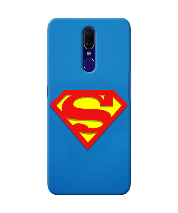 Superman Blue Oppo F11 Real 4D Back Cover