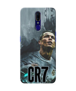 Christiano Ronaldo Grey Oppo F11 Real 4D Back Cover