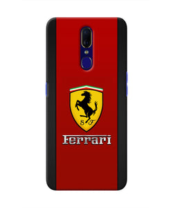 Ferrari Abstract Maroon Oppo F11 Real 4D Back Cover