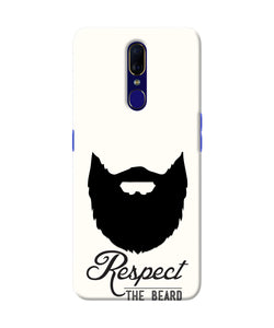 Respect the Beard Oppo F11 Real 4D Back Cover