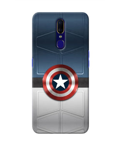 Captain America Suit Oppo F11 Real 4D Back Cover