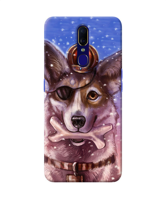 Pirate Wolf Oppo F11 Back Cover