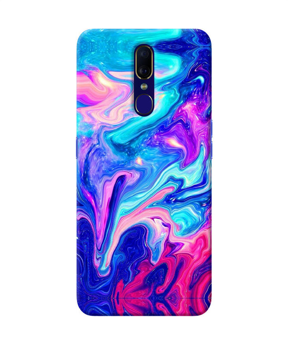 Abstract Colorful Water Oppo F11 Back Cover