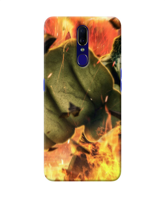 Hulk Smash Oppo F11 Back Cover