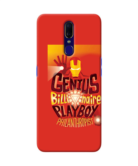 Ironman Quote Oppo F11 Back Cover