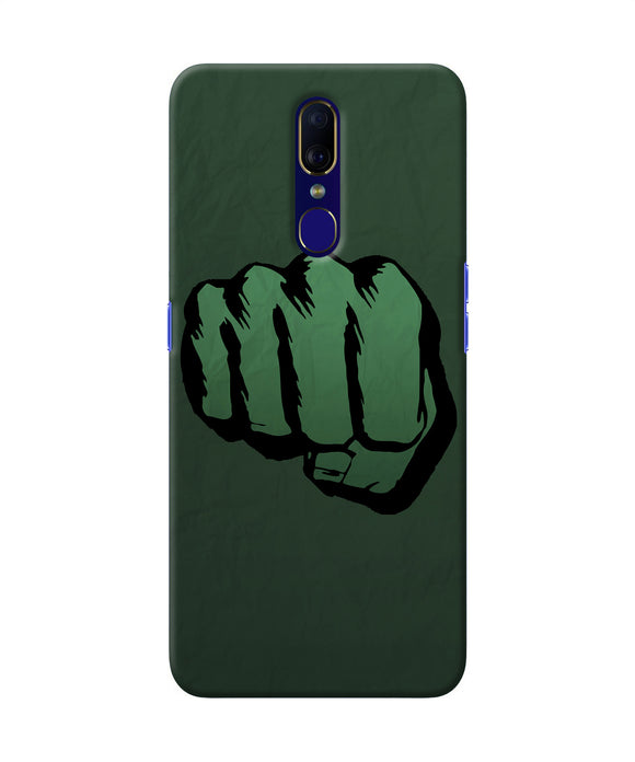 Hulk Smash Logo Oppo F11 Back Cover