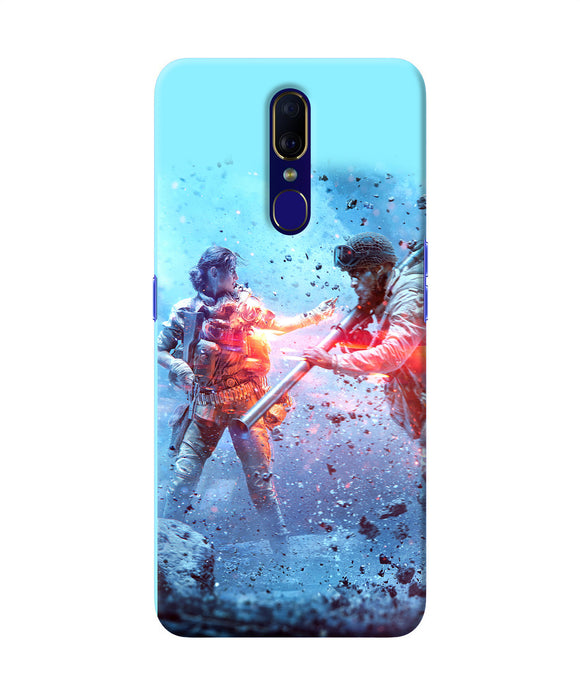 Pubg Water Fight Oppo F11 Back Cover