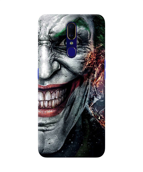 Joker Half Face Oppo F11 Back Cover