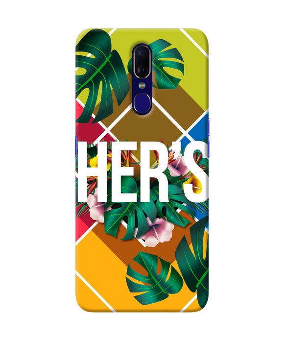 His Her Two Oppo F11 Back Cover