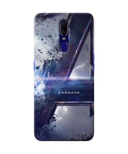 Avengers End Game Poster Oppo F11 Back Cover