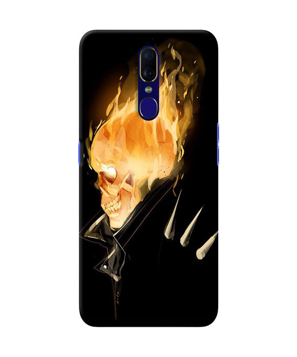 Burning Ghost Rider Oppo F11 Back Cover