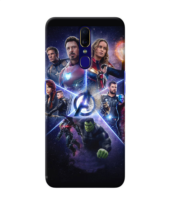 Avengers Super Hero Poster Oppo F11 Back Cover