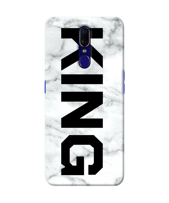King Marble Text Oppo F11 Back Cover