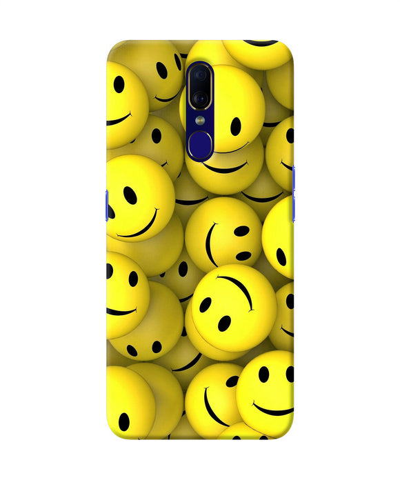 Smiley Balls Oppo F11 Back Cover
