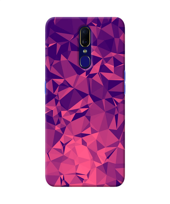 Abstract Red Blue Shine Oppo F11 Back Cover