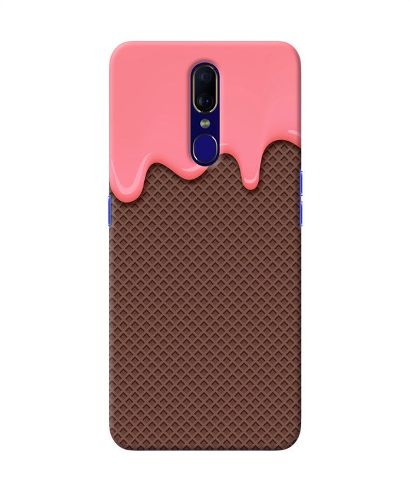 Waffle Cream Biscuit Oppo F11 Back Cover
