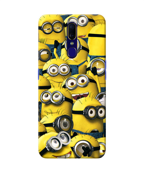 Minions Crowd Oppo F11 Back Cover