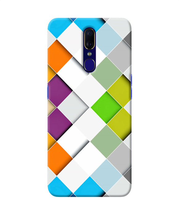 Abstract Color Box Oppo F11 Back Cover