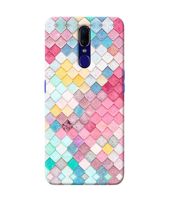 Colorful Fish Skin Oppo F11 Back Cover