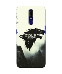 Winter Coming Stark Oppo F11 Back Cover