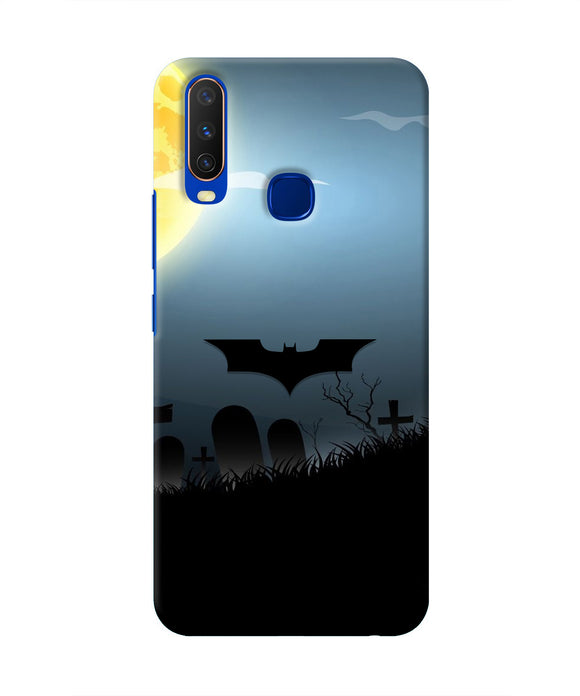 Batman Scary cemetry Vivo Y15/Y17 Real 4D Back Cover