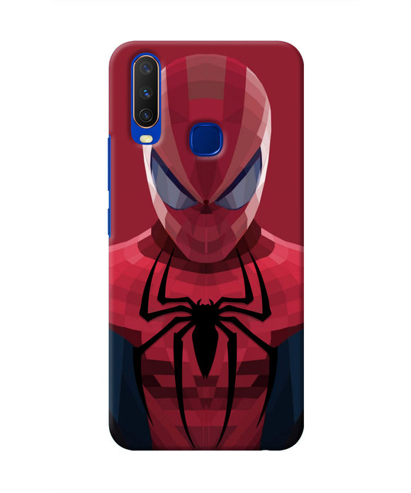 Spiderman Art Vivo Y15/Y17 Real 4D Back Cover
