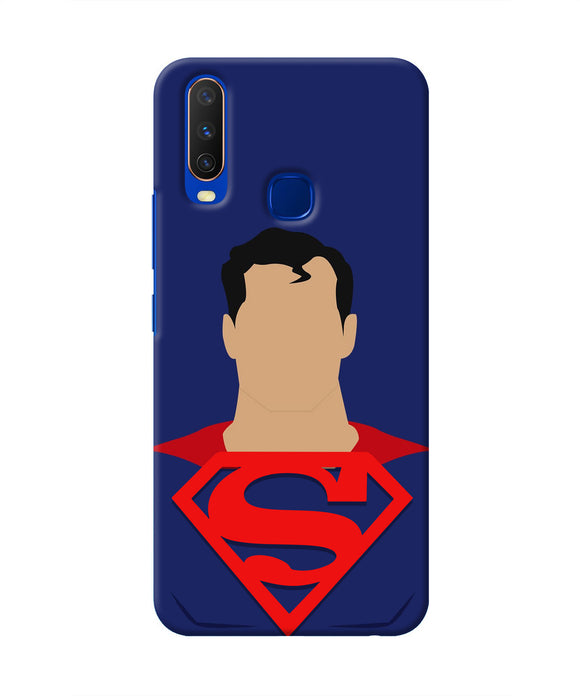 Superman Cape Vivo Y15/Y17 Real 4D Back Cover