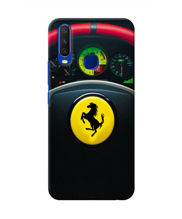 Ferrari Steeriing Wheel Vivo Y15/Y17 Real 4D Back Cover