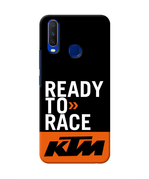 KTM Ready To Race Vivo Y15/Y17 Real 4D Back Cover