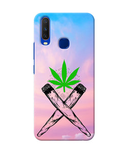 Weed Dreamy Vivo Y15/Y17 Real 4D Back Cover