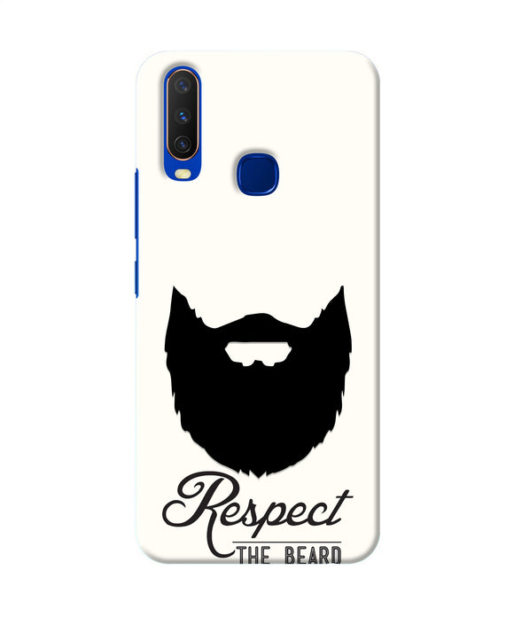 Respect the Beard Vivo Y15/Y17 Real 4D Back Cover