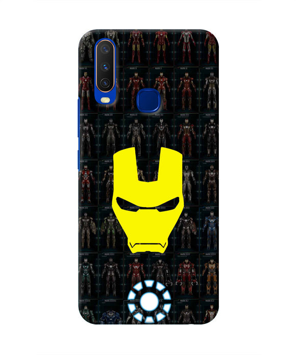Iron Man Suit Vivo Y15/Y17 Real 4D Back Cover