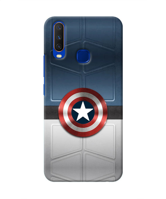 Captain America Suit Vivo Y15/Y17 Real 4D Back Cover