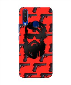 Rocky Bhai Beard Look Vivo Y15/Y17 Real 4D Back Cover