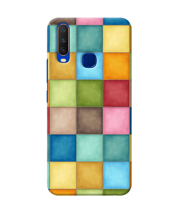 Abstract Colorful Squares Vivo Y15 / Y17 Back Cover