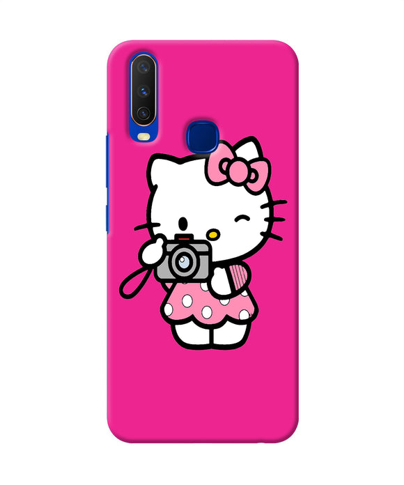 Hello Kitty Cam Pink Vivo Y15 / Y17 Back Cover