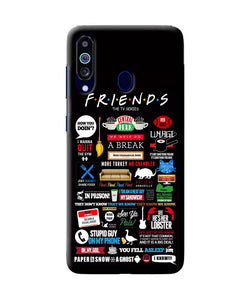 Friends Samsung M40 / A60 Back Cover