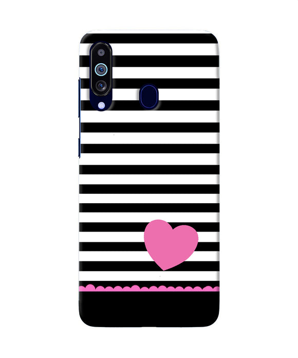 Abstract Heart Samsung M40 / A60 Back Cover