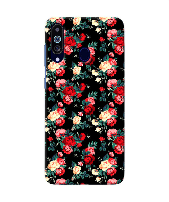 Rose Pattern Samsung M40 / A60 Back Cover