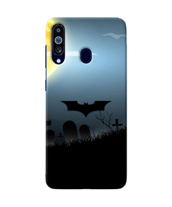 Batman Scary cemetry Samsung M40/A60 Real 4D Back Cover