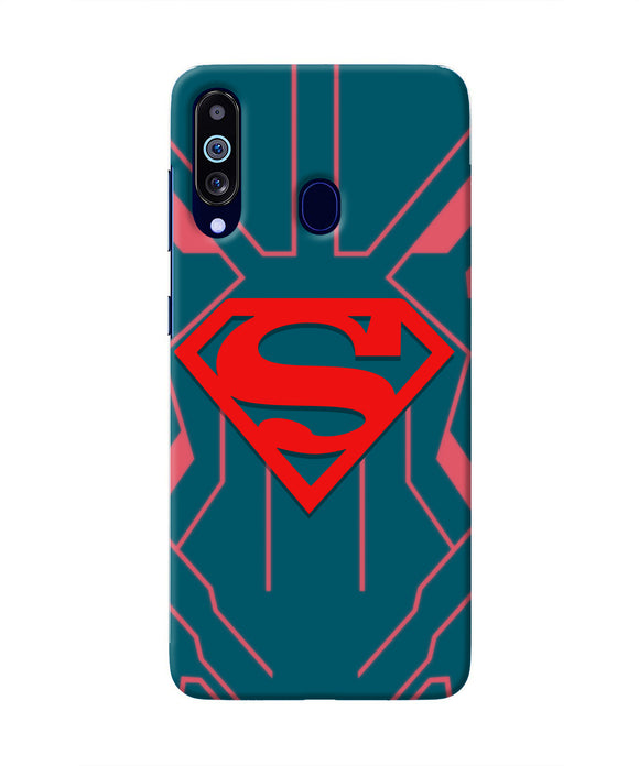 Superman Techno Samsung M40/A60 Real 4D Back Cover