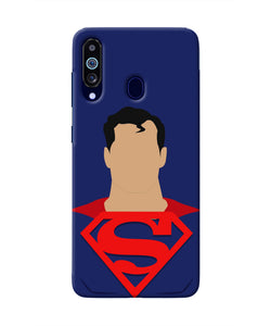 Superman Cape Samsung M40/A60 Real 4D Back Cover