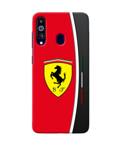 Ferrari Abstract Red Samsung M40/A60 Real 4D Back Cover