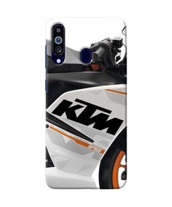 KTM Bike Samsung M40/A60 Real 4D Back Cover