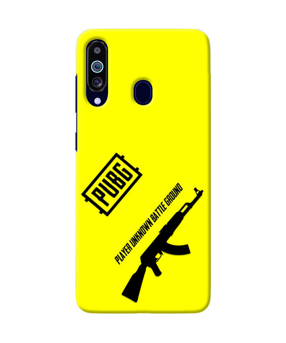 PUBG AKM Gun Samsung M40/A60 Real 4D Back Cover