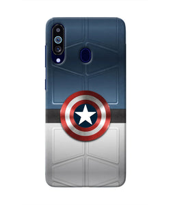 Captain America Suit Samsung M40/A60 Real 4D Back Cover